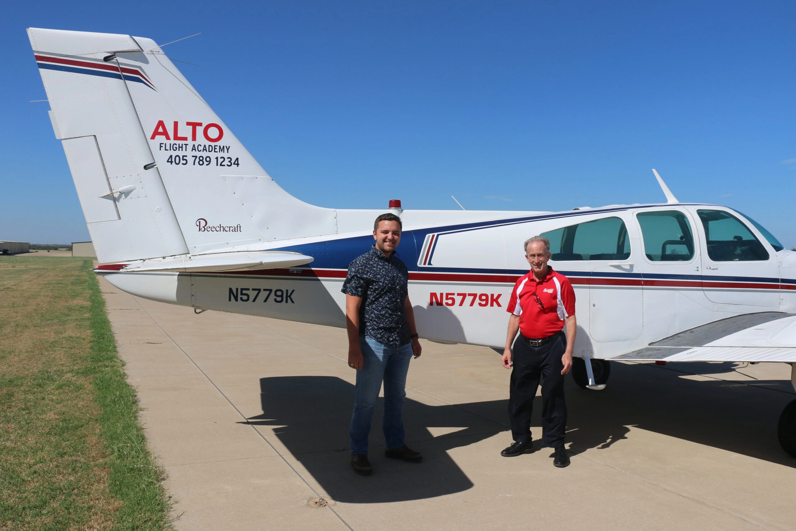 Cole Shipes passed his multi-engine rating practical exam