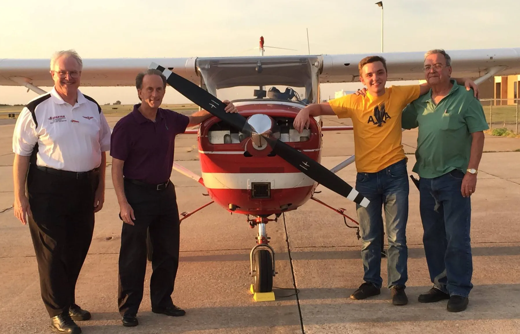 Student passed his private pilot exam